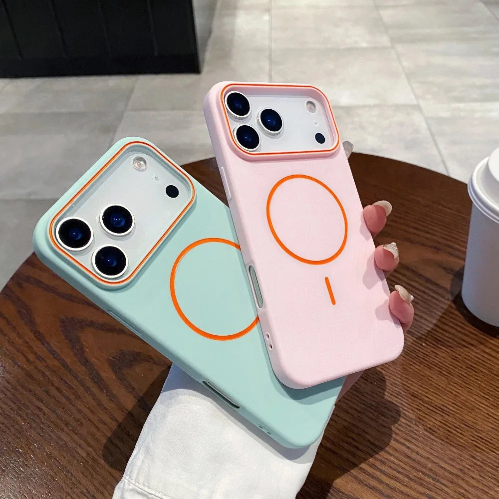 Luxury MagSafe Matte Case for iPhone