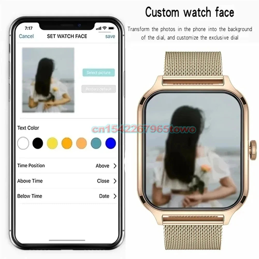 Smart Watch – 1.83” HD Display with Bluetooth Calling